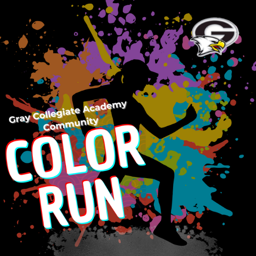 Gray Collegiate Community Color Run
