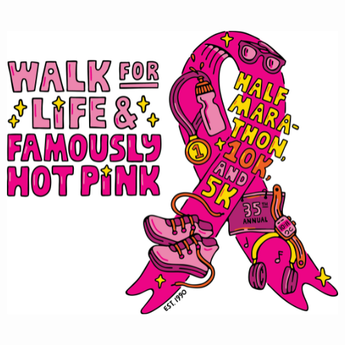 Famously Hot Pink Half Marathon + 5k