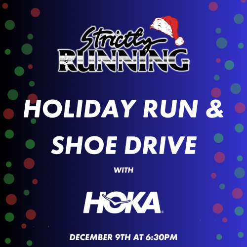 Hoka Holiday Group Run and Shoe Drive