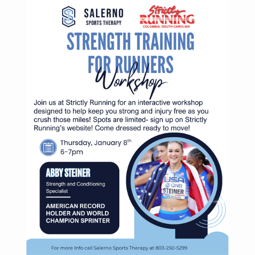 Strength Training Workshop Led By: World Champion Sprinter Abby Steiner